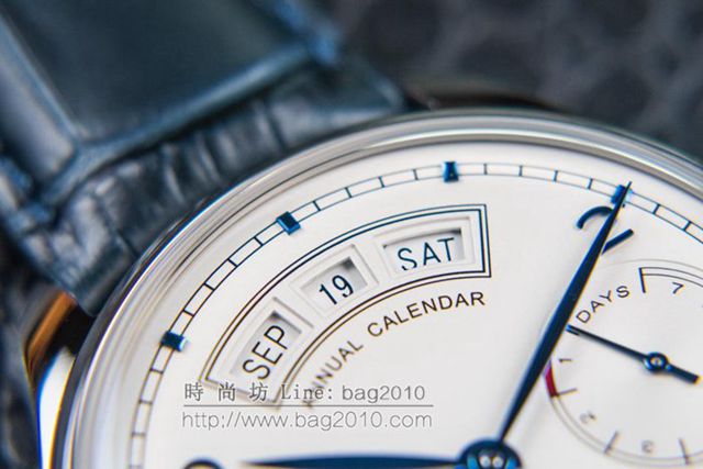 IWC手錶 V2升級版 萬國lW52850 葡萄牙萬年曆腕表系列 萬國表高端機械男表  hds1430